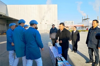 春節(jié)送溫暖，慰問暖人心丨集團(tuán)黨委書記、董事長慰問春節(jié)期間堅(jiān)守崗位的一線職工